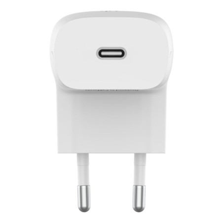 USB-C 20W PD AND PPS FAST AC CHARGER WHITE
