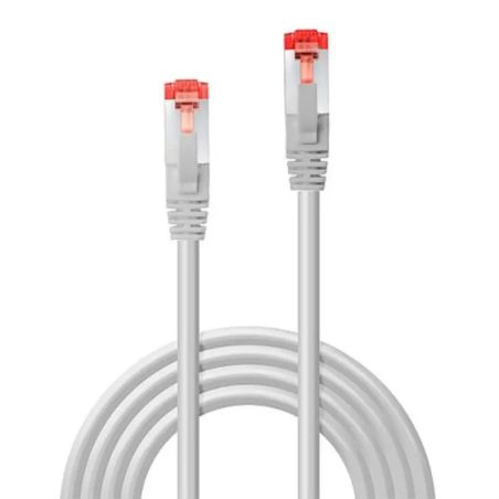 CABLE RESEAU CAT.6 S/FTP 3M GRIS ET ROUGE