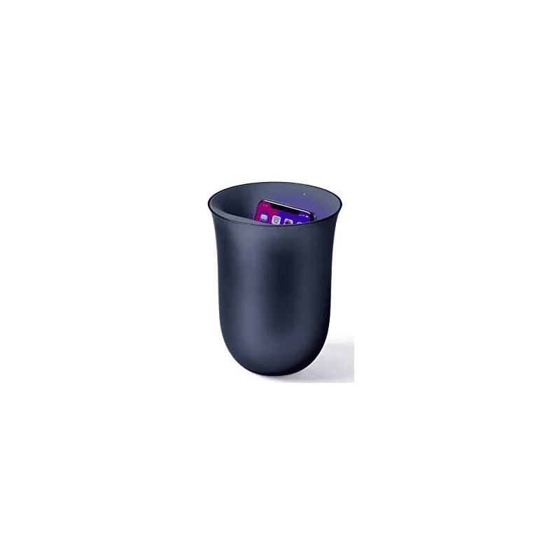 STATION DE CHARGE SANS FIL OBLIO BLEU FONCE