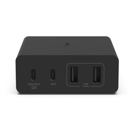 GAN 4-PORT PRO 108W CHARGER 2 x USB, 2 x USB-C BLACK