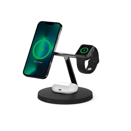 3-IN-1 CHARGING STATION WITH MAGSAFE Qi2 15W INDUCTION