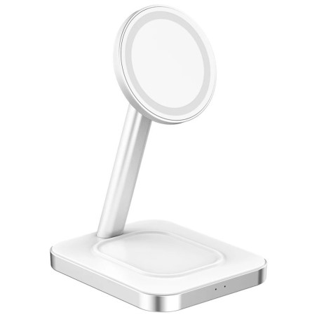 2-PORT INDUCTION CHARGER WHITE