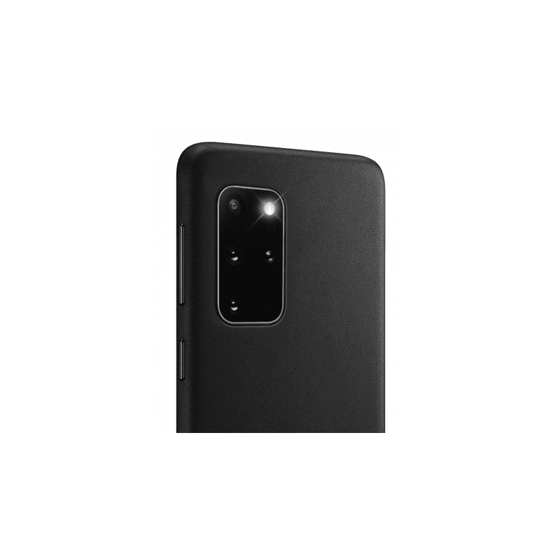 COQUE S20 PLUS CUIR NOIR