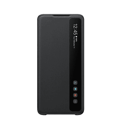 CLEAR VIEW COVER GALAXY S20 ULTRA BLACK CASE