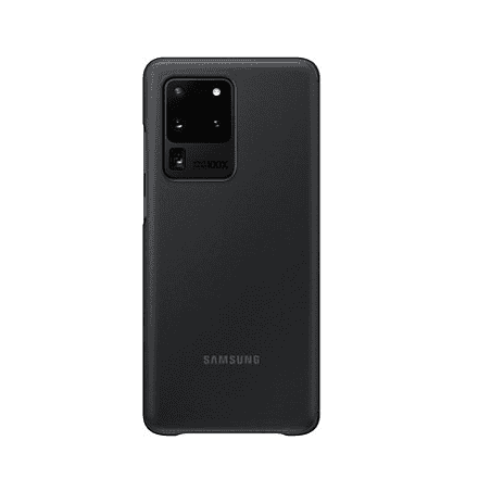 COQUE CLEAR VIEW COVER GALAXY S20 ULTRA NOIR