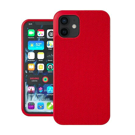 COQUE BALLISTIC IPHONE 12 MINI ROUGE