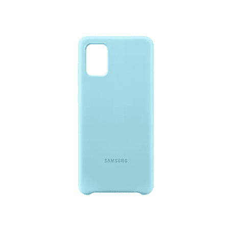 SILICONE CASE FOR GALAXY A71 BLUE