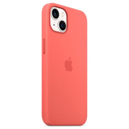 COQUE SILICONE AVEC MAGSAFE POUR IPHONE 13 MINI POMELO ROSE