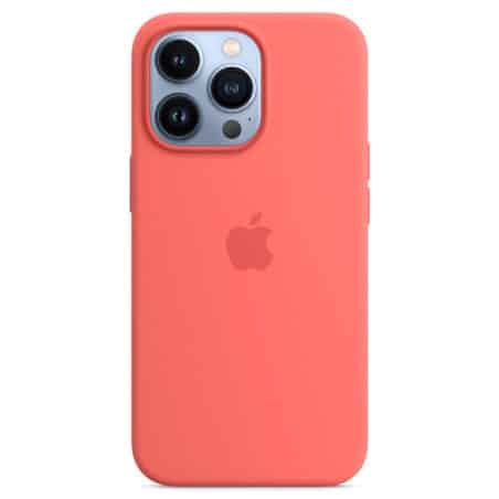 SILICONE CASE WITH MAGSAFE FOR IPHONE 13 PRO PINK POMELO