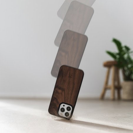 COQUE EN BOIS PARE-CHOCS IPHONE 13 MAGSAFE