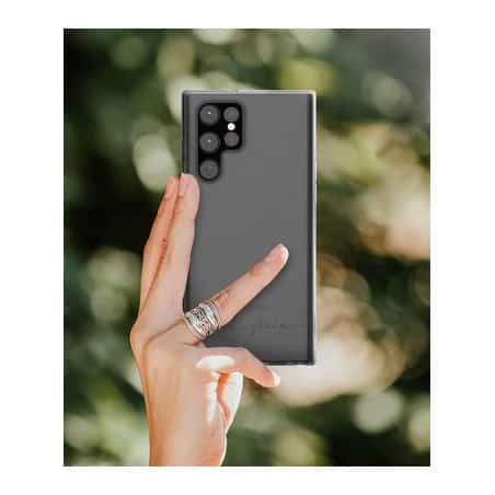 COQUE SILISOFT SOUPLE POUR GALAXY S22 ULTRA TRANSPARENT