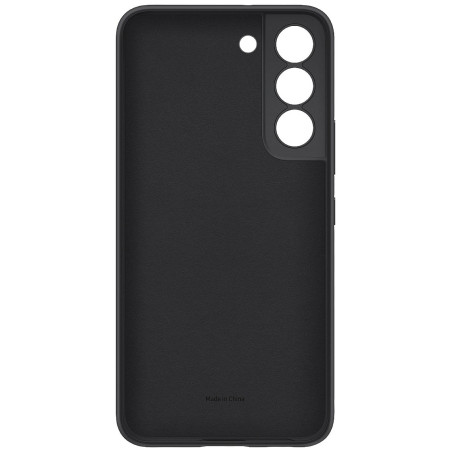 COQUE SILICONE POUR GALAXY S22 NOIR