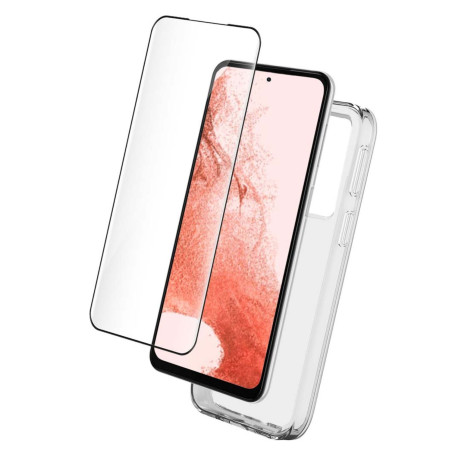 COQUE GALAXY S23 PLUS TRANSPARENT + VERRE TREMPE