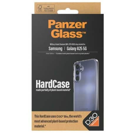 COQUE RIGIDE SAM A25 5G D3O 3X QUALITÉ MILITAIRE TRANSPARENT