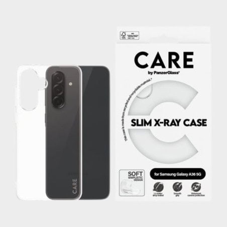 COQUE SOUPLE X-RAY POUR GALAXY A36 5G CARE TRANSPARENT