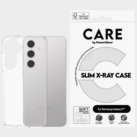 COQUE SOUPLE X-RAY POUR GALAXY A25 5G CARE TRANSPARENT