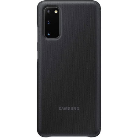 ETUI A BANDE TRANSPARENTE GALAXY S20 NOIR