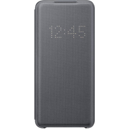 ETUI A RABAT LED GALAXY S20 5G GRIS