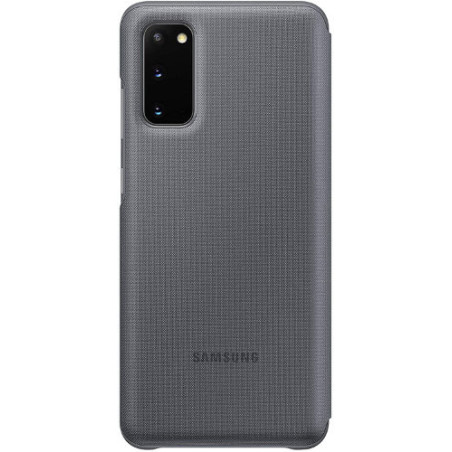 ETUI A RABAT LED GALAXY S20 5G GRIS