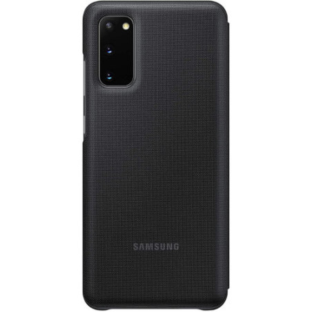ETUI A RABAT LED GALAXY S20 5G NOIR