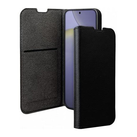 COQUE A RABAT PORTE CARTE GALAXY S25+ NOIR