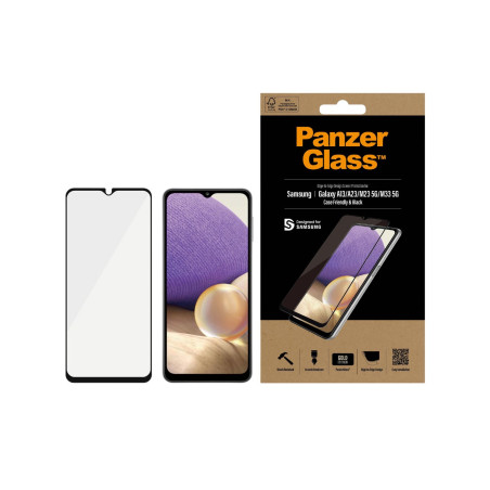 TEMPERED GLASS FOR GALAXY A13/ M23 5G/ M33 5G CF BLACK