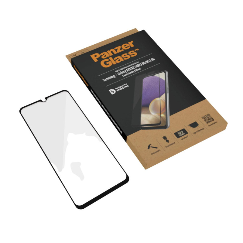 VERRE TREMPE POUR GALAXY A13/ M23 5G/ M33 5G CF BLACK