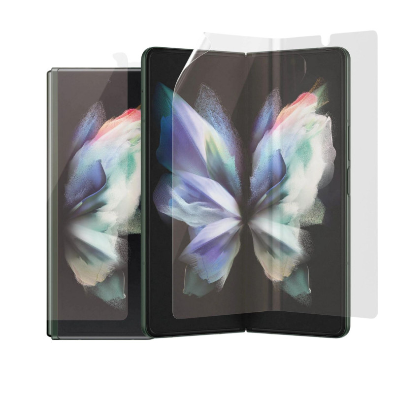 TEMPERED GLASS FOR GALAXY Z FOLD4 CF AB TPU + GLASS