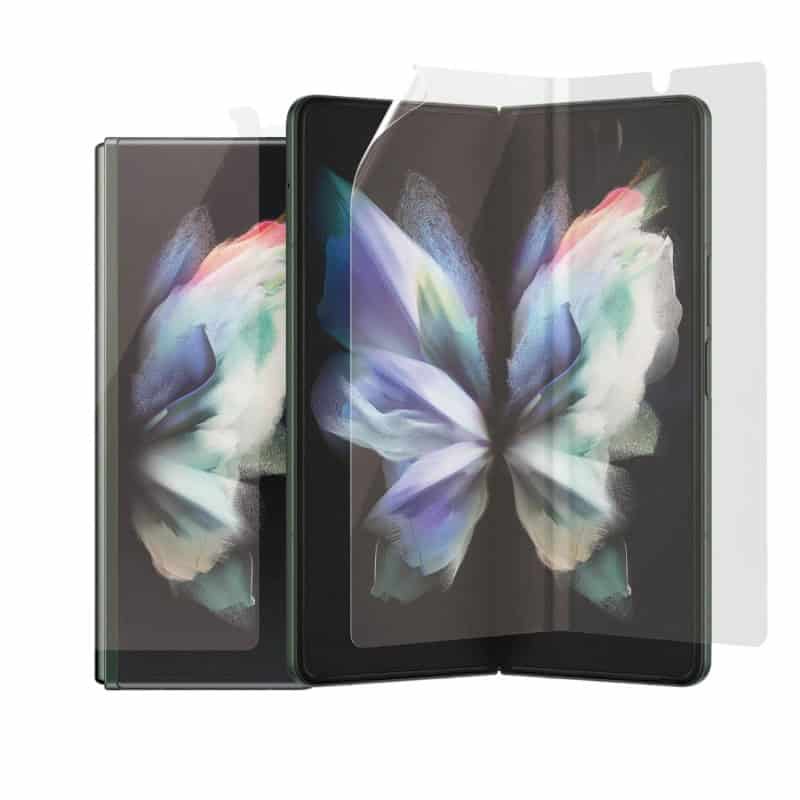 TEMPERED GLASS FOR GALAXY Z FOLD4 CF AB TPU + GLASS