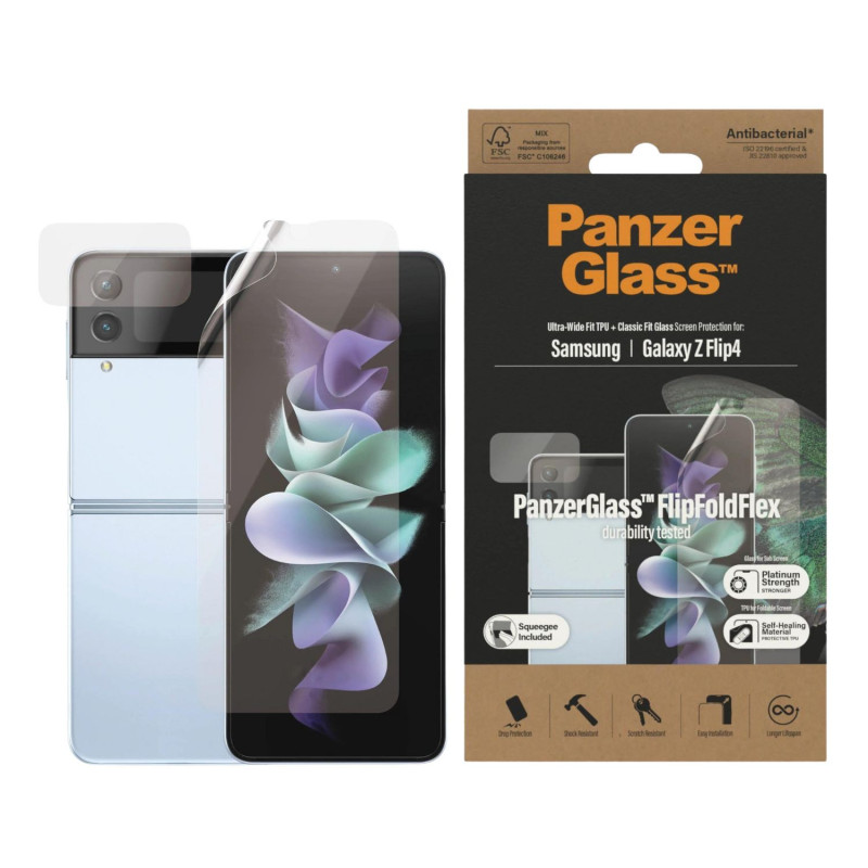 TEMPERED GLASS FOR GALAXY Z FOLD4 CF AB TPU + GLASS