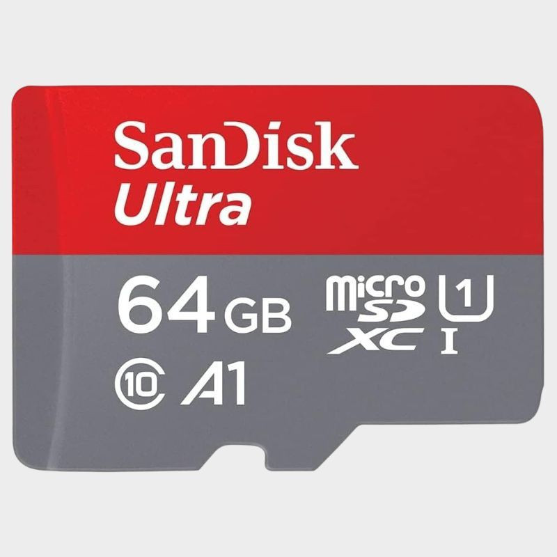 CARTE MICROSD 64 GO ULTRA AVEC ADAPTATEUR