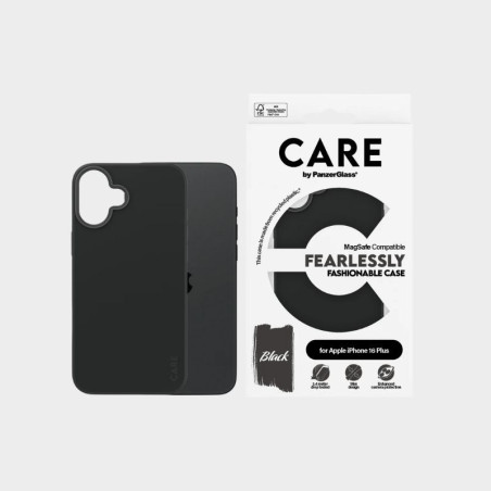 COQUE RIGIDE MAGSAFE FASHIONABLE CARE POUR IPHONE 16 PLUS NOIR