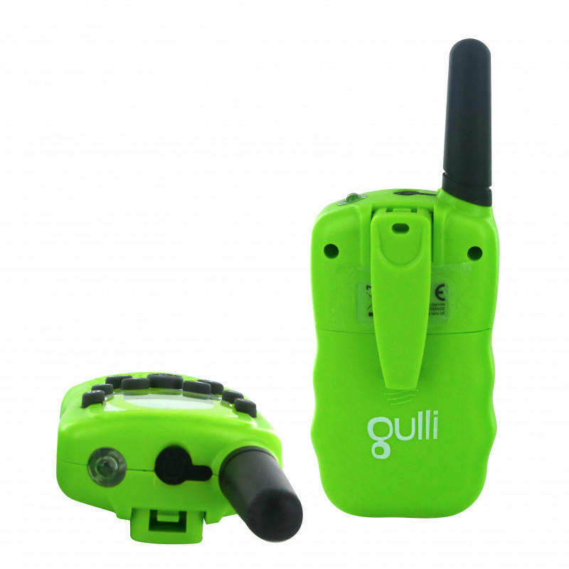 WALKIE TALKIE WITH FLASHLIGHT FUNCTION GREEN