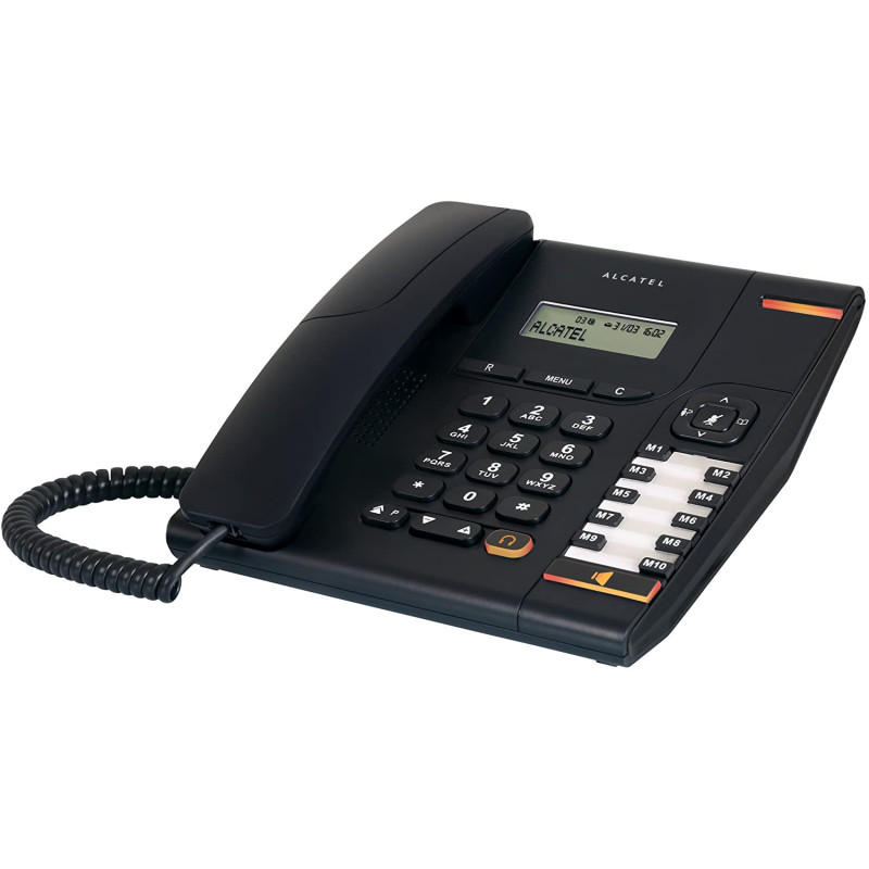 TEMPORIS 580 BLACK CORDED TELEPHONE