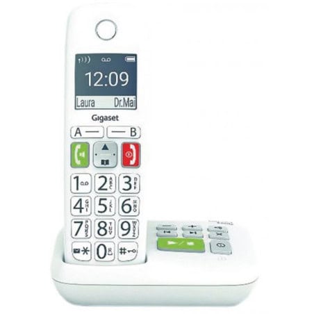 E290A CORDLESS PHONE ANSWERING MACHINE WHITE