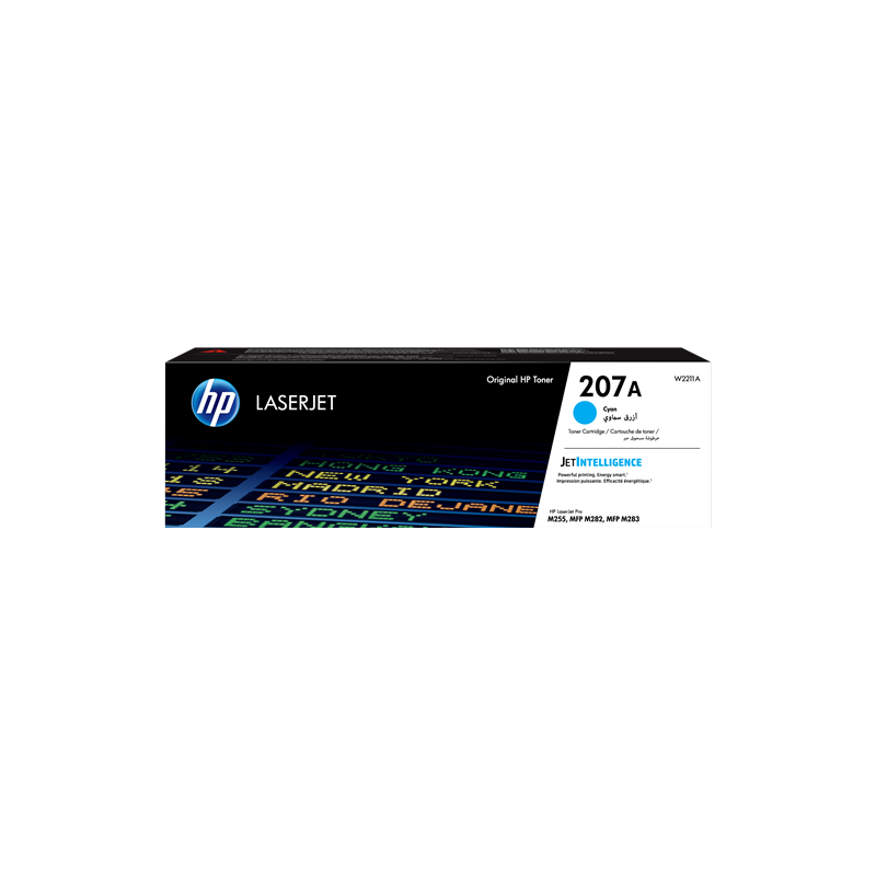 TONER CARTRIDGE 207A LASER CYAN