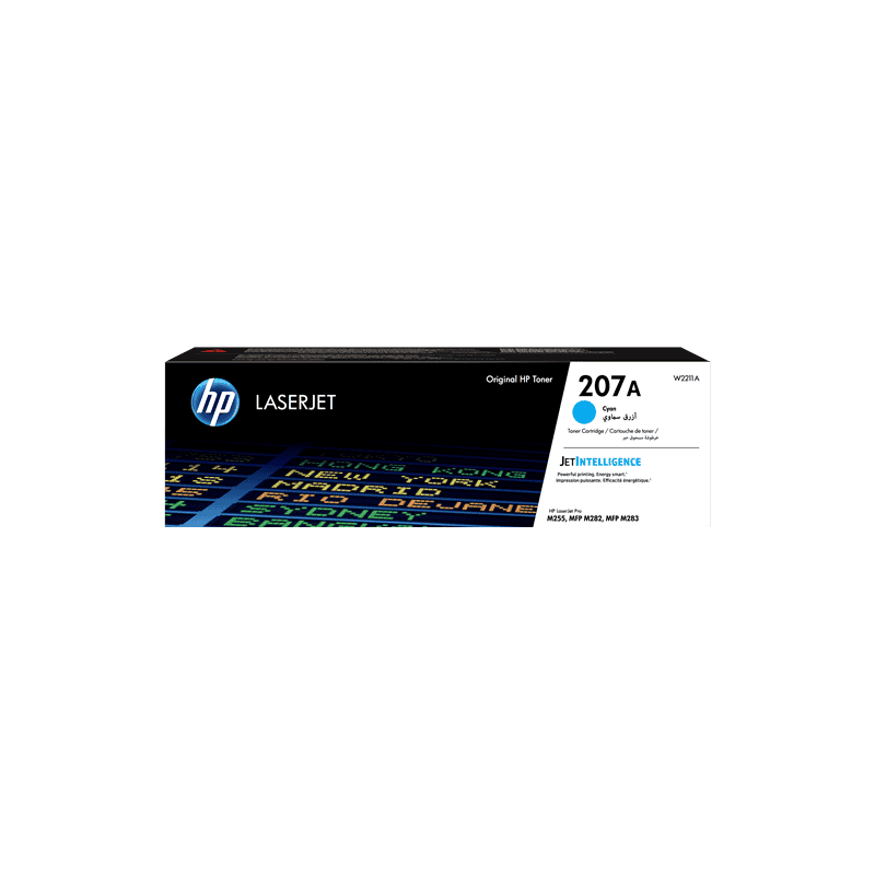 TONER CARTRIDGE 207A LASER CYAN