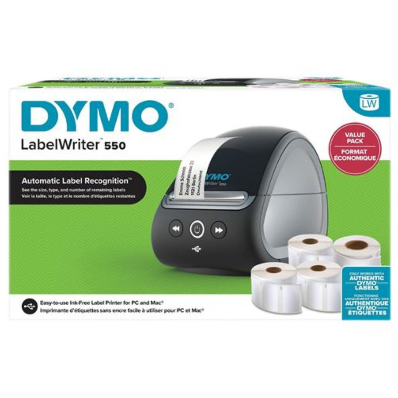 IMPRIMANTE D ETIQUETTES SANS ENCRE LABELWRITER 550