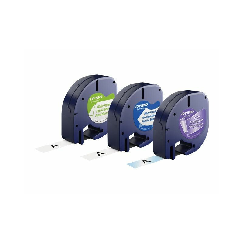 KIT DE DEMARRAGE RUBAN ETIQUETTES BLANC ARGENT JAUNE