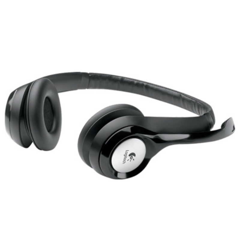 H390 USB BLACK HEADSET + MICROPHONE