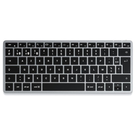 CLAVIER SLIM X1 BLUETOOTH USB-C AZERTY GRIS SIDERAL