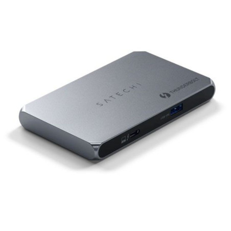 ADAPTATEUR HUB SLIM THUNDERBOLT 4 GRIS SIDERAL